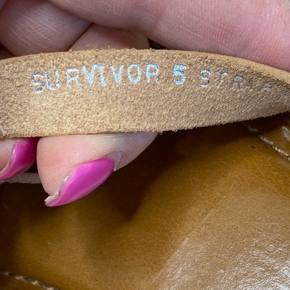 NC Club Survivor Brazilian Leather Sandals Slides Mules 8 - Picture 10 of 12